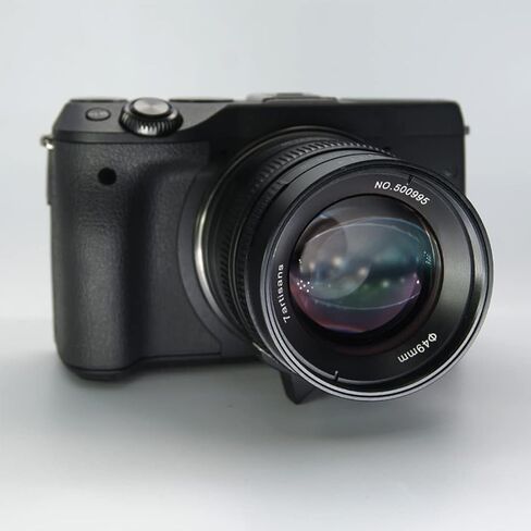 7artisans 55mm F1.4 APS-C Manual Focus Prime Mirrorless Camera Lens (X-Mount) in Saudi Arabia