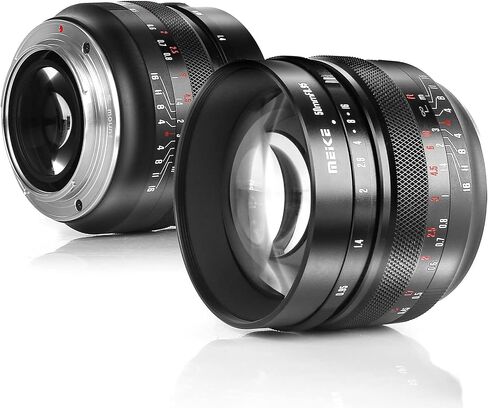 Meike 50mm F0.95 Large Aperture Wide Angle Lens Manual Focus Lens Compatible with Fujifilm X Mount Mirrorless Camera X-T3 X-H1 X-Pro2 X-E3 X-T1 X-T2 X-T4 X-T10 X-T20 X-T200 X-A2 X-E2 X-E1 X30 X70 in Kuwait