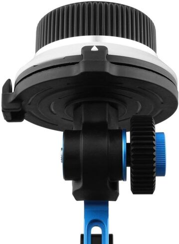 Foto4easy DP3000 M1 DSLR Follow Focus for 15mm Rod Rig,Supporting All DSLR Canon Nikon Sony Pentax,5D II III 6D A7 70D 80D D7500 in Saudi Arabia