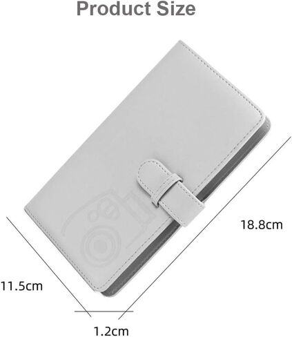 96 Pockets Mini Film Wallet Photo Album Compatible with Fujifilm Instax Mini LiPlay 11 9 8 7s 90 25 70 Instant Camera, Share SP-2 Mini Link Printer in Kuwait