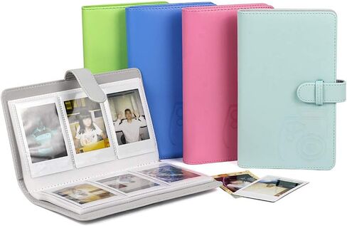 96 Pockets Mini Film Wallet Photo Album Compatible with Fujifilm Instax Mini LiPlay 11 9 8 7s 90 25 70 Instant Camera, Share SP-2 Mini Link Printer in Kuwait