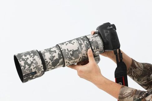 غطاء عدسة مقاوم للماء من ROLANPRO غطاء مطر مموه لكاميرا Canon EF 100-400mm f4.5-5.6 L is II USM حافظة حماية للعدسة - #UCP مقاوم للماء in Kuwait