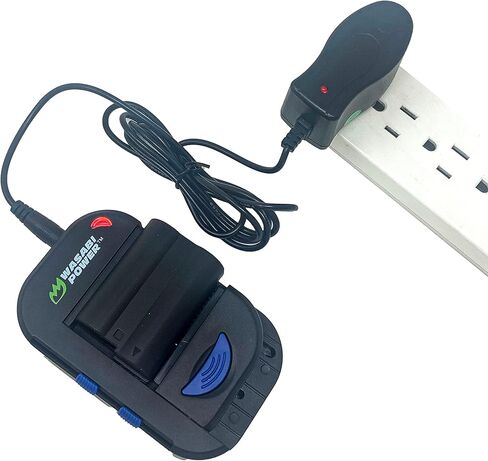 Wasabi Power Universal Camera Battery Charger Compatible with AA, AAA, Canon, Contour, Fujifilm, GoPro, JVC, Leica, Nikon, Olympus, Panasonic, Pentax, Ricoh, Samsung, Sony and More in Kuwait