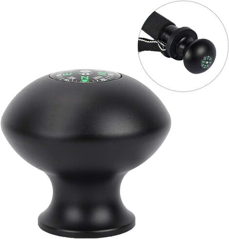 Tripod Monopod Ball Head Handle Grip Knob Outdoor Universal Trekking Pole Stick Monopod Tripod Head Grip Knob with Compass in Kuwait