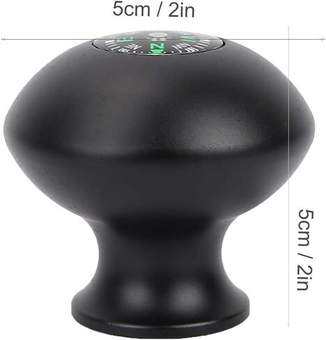 Tripod Monopod Ball Head Handle Grip Knob Outdoor Universal Trekking Pole Stick Monopod Tripod Head Grip Knob with Compass in Kuwait