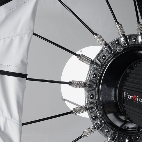 Fotodiox EZ-Pro 48in (120cm) Collapsible Beauty Dish Softbox with Flash (Speedlight) Speedring Insert in Saudi Arabia