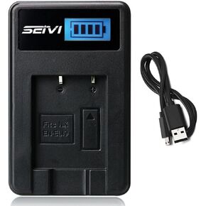 LCD USB Battery Charger for Nikon Coolpix S6600, S6700, S6800, S6900, S7000 Digital Camera in Kuwait