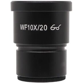 Microscope Eyepiece 10X 20X Microscope Lens Accessories Wide Angle Lens Monocular Oculars for Trinocular Microscopio (Color : 1PC WF10X) in Kuwait