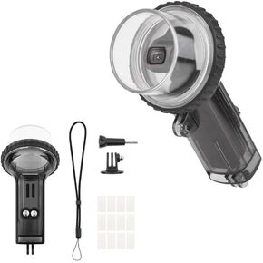 AFYMY Waterproof Case Depth Water Resistant for DJI Pocket 2 for Diving Photography 98% Transmittance with Rope Loss Prevention for Underwater Photography Waterproof Depth 60M in Kuwait