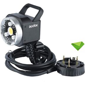 Godox H400P for Godox AD400Pro Flash Head Bowens Mount Off-Flash Handheld Extension Extend Power Cable for Godox AD400Pro Outdoor Flash Strobe, with Handheld Grip and Extra Light Head, Easy to Install in Kuwait