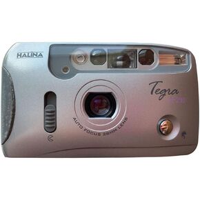 Halina Tegra AF290 35mm Film Camera Compact Point & Shoot Flash Auto Focus Motor in Saudi Arabia