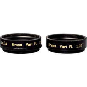 LUŽID Brass MC 1.25" Variable Polarizing Eyepiece Moon Filter for Telescope Polarizer Luzid in Kuwait