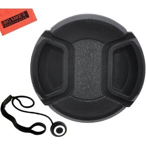 67mm Snap-On Lens Cap for Select Canon, Olympus, Pentax, Sony, Sigma, Tamron SLR Lenses, Digital Cameras and Camcorders + Microfiber Cleaning Cloth in Saudi Arabia
