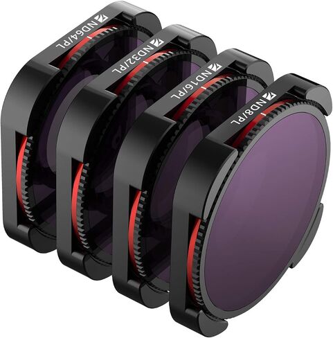 Freewell Bright Day - 4K Series - 4Pack Filters Compatible with Hero12, Hero11, Hero11 Mini, Hero10, Hero9 Black in Saudi Arabia