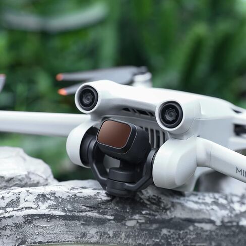 مرشحات GardTok Mini 3 / Mini 3 Pro ND، مجموعة مرشحات ND المستقطبة متوافقة مع DJI Mini 3 / Mini 3 Pro ملحقات الطائرة بدون طيار 4 حزم (CPL ND8 ND16 ND32) - (إصدار بلاستيكي) in Kuwait