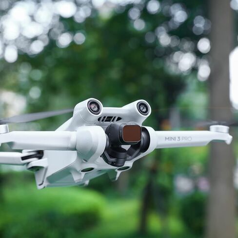 مرشحات GardTok Mini 3 / Mini 3 Pro ND، مجموعة مرشحات ND المستقطبة متوافقة مع DJI Mini 3 / Mini 3 Pro ملحقات الطائرة بدون طيار 4 حزم (CPL ND8 ND16 ND32) - (إصدار بلاستيكي) in Kuwait