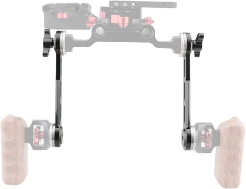 CAMVATE Handgrip Extender with Rosette Standard Accessory for Sony FS7 Camera A7s A7RII A7s2 A7sII(Black Thumbscrew, 2 Pieses) - 1686 in Kuwait