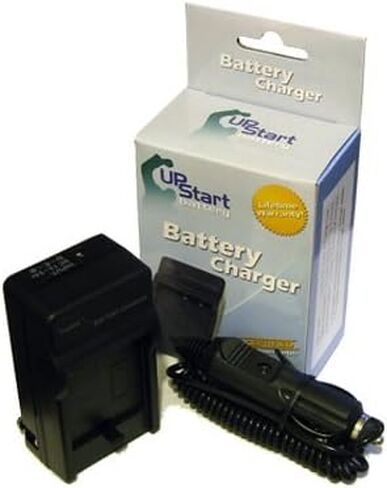 Upstart Battery CGA-D54 CGR-D54 CGA-D54SE/1B Replacement Battery and AC/DC Dual Charger Kit for Panasonic AG DV Series Camcorders in Saudi Arabia