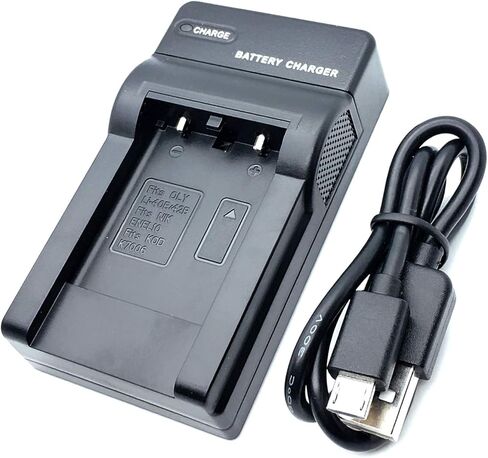 USB Battery Charger for Panasonic HC-V160 HC-V160K HC-V160EB-K HC-V160EP-K Full HD Camcorder in Saudi Arabia