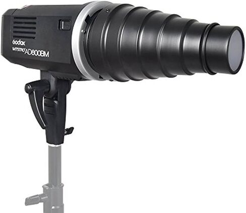 Godox SN-01 Bowens Mount Snoot Honeycomb Grid Light Beam Tube for Witstro AD600BM AD600B Universal Studio Strobe Flash (9"x3.7"x2.3") in Saudi Arabia