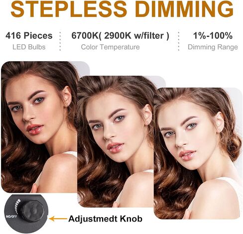 JJ JIANJIN Ring Light Kit:18"/45cm Outer 55W6700k Dimmable LED Light, Tripod Stand, Remote Controller,Box for Camera,Smartphone,YouTube,TikTok,Self-Portrait Shooting,CRI90,Black in Saudi Arabia