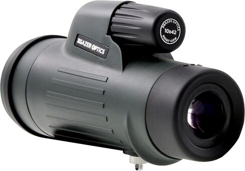 10x42 Point View High powered Monocular- Waterproof Bird Watching, Hunting, Fishing,Travel, Safari, Hiking, Monocular- Long Range, Eye-Relief Monocular w/Wrist Strap, Case & Cloth in Saudi Arabia