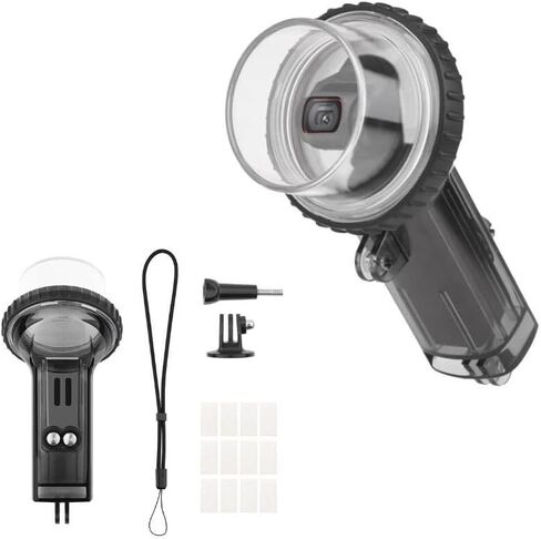 AFYMY Waterproof Case Depth Water Resistant for DJI Pocket 2 for Diving Photography 98% Transmittance with Rope Loss Prevention for Underwater Photography Waterproof Depth 60M in Kuwait