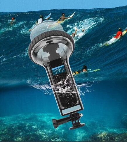 AFYMY Waterproof Case Depth Water Resistant for DJI Pocket 2 for Diving Photography 98% Transmittance with Rope Loss Prevention for Underwater Photography Waterproof Depth 60M in Kuwait