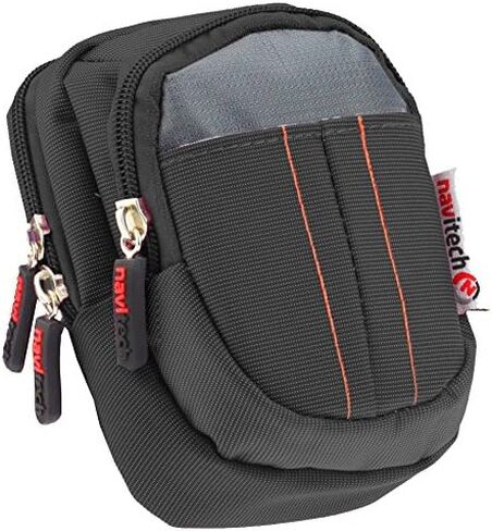 Navitech Black Protective Portable Handheld Binocular Case and Travel Bag Compatible with The Nikon 7x15 MCF (with Belt and Shoulder Strap) in Saudi Arabia