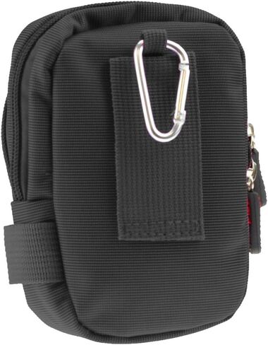 Navitech Black Protective Portable Handheld Binocular Case and Travel Bag Compatible with The Nikon 7x15 MCF (with Belt and Shoulder Strap) in Saudi Arabia