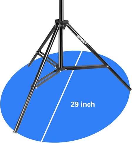 EMART 7Ft Light Stand for Photography, Speedlight, Softbox 2 Pack-Silver | Portable Photo Video Tripod Stand with Carry Case for Flash, Strobe Light, Camera, Photographic Portrait in Saudi Arabia