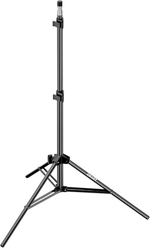 EMART 7Ft Light Stand for Photography, Speedlight, Softbox 2 Pack-Silver | Portable Photo Video Tripod Stand with Carry Case for Flash, Strobe Light, Camera, Photographic Portrait in Saudi Arabia