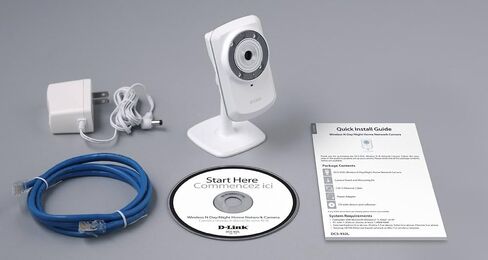 كاميرا مراقبة شبكة لاسلكية نهارية/ليلية من دي لينك مع خاصية mydlink (DCS-932L) in Saudi Arabia