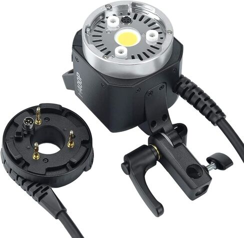 Godox H400P for Godox AD400Pro Flash Head Bowens Mount Off-Flash Handheld Extension Extend Power Cable for Godox AD400Pro Outdoor Flash Strobe, with Handheld Grip and Extra Light Head, Easy to Install in Saudi Arabia