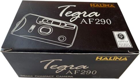 Halina Tegra AF290 35mm Film Camera Compact Point & Shoot Flash Auto Focus Motor in Saudi Arabia