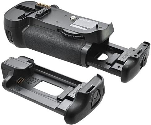 مجموعة شاحن وبطارية لكاميرا Nikon D600 D610 الرقمية SLR تتضمن مقبض بطارية عمودي + عدد 4 بطاريات EN-EL15 + شاحن تيار متردد/تيار مستمر سريع + قطعة قماش تنظيف من الألياف الدقيقة in Saudi Arabia