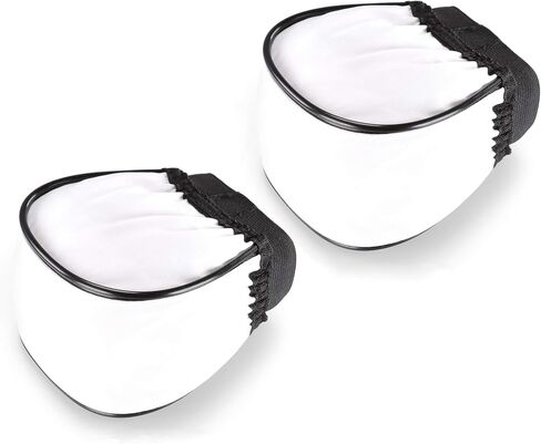 (2 Pcs) Fotasy Soft Universal Cloth Flash Bounce Diffuser Cap for Flashgun Speedlite, Universial Flash Diffuser, Compatible with Canon Nikon Sony Metz Nissin Olympus Pentax Sigma Sunpak Flashes in Saudi Arabia