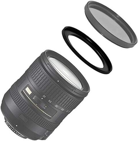 58mm-67mm Step Up Ring 58mm Lens to 67mm Filter (2 Pack), WH1916 Camera Lens Filter Adapter Ring Lens Converter Accessories in Saudi Arabia