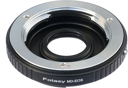 Fotasy Olympus OM Lens to Canon EF EF-S Adapter, OM EF Adapter, OM EFS, Infinity Focus, Fit Canon DSLR 6D 5D Mark IV III II 1D 7D II 7D 90D 80D 77D 70D 60D 50D 1300D 1200D 1100D 1000D 760D 750D 700D in Saudi Arabia