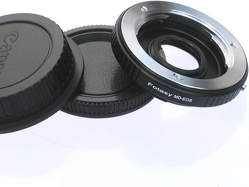 Fotasy Olympus OM Lens to Canon EF EF-S Adapter, OM EF Adapter, OM EFS, Infinity Focus, Fit Canon DSLR 6D 5D Mark IV III II 1D 7D II 7D 90D 80D 77D 70D 60D 50D 1300D 1200D 1100D 1000D 760D 750D 700D in Saudi Arabia