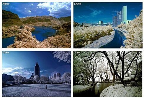 Fotga 82mm Six-in-One Adjustable Infrared IR Pass X-Ray Lens Filter 530nm to 750nm for All Nikon Canon Sony Pentax Olympus Richo Leica Panasonic DSLR Camera with 82 mm Thread Lens in Saudi Arabia