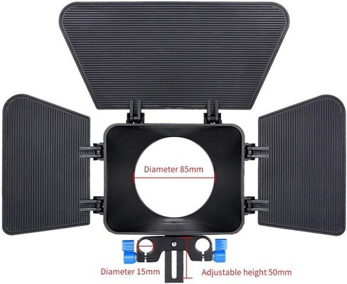 قفص كاميرا ANNSM CG200 GH5/GH4 مع قاعدة دعم قضيب السكك الحديدية 15 مم وصندوق غير لامع in Kuwait