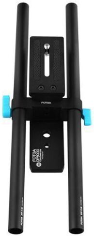 Foto4easy Shoulder Mount Support Rig System Camera Shoulder Stabilizer with Soft Rubber Shoulder Pad and Dual Grip for Follow Focus Matte Box DSLR Camera in Saudi Arabia