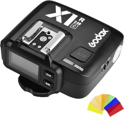 جهاز استقبال Godox X1R-C E-TTL 2.4G عالي السرعة للمزامنة اللاسلكية عن بعد متوافق مع كاميرا Canon، 1/8000s، 5 مجموعات و32 قناة، نظام X لاسلكي 2.4G in Saudi Arabia