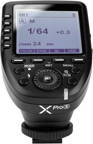 Godox Xpro-S 2.4G X System TTL Wireless Flash Trigger Transmitter & 2 x Godox X1R-S Controller Receiver Compatible for Sony Flash in Kuwait