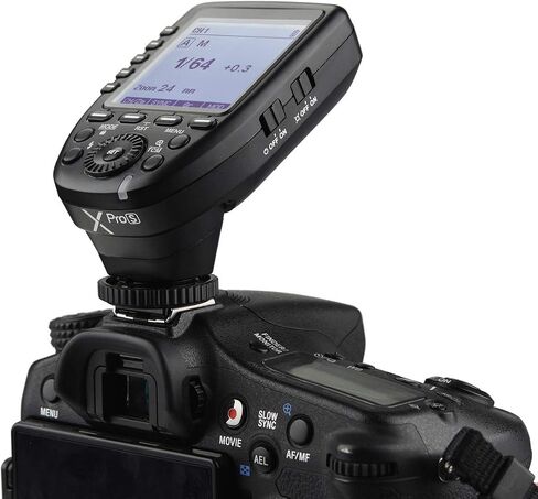 Godox Xpro-S 2.4G X System TTL Wireless Flash Trigger Transmitter & 2 x Godox X1R-S Controller Receiver Compatible for Sony Flash in Kuwait