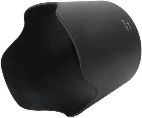 ANGGREK Camera Lens Hood Lens Hood Replacement Camera Mount Lens Hood HB-7II Durable Black Plastic Mount Lens Hood for Nikon AF 80-200mm f/2.8 D ED Lenses in Saudi Arabia