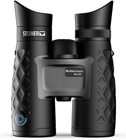 Steiner BluHorizons Binoculars - Unique Lens Technology, Eye Protection, Compact, Lightweight - Ideal for Outdoor Activities and Sporting Events in Saudi Arabia