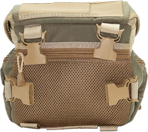 Alaska Classic HBS Bino Pack | Camo Binocular Harness Vest | Hunting Binoculars and Rangefinder Pouch (Ranger Green) in Kuwait