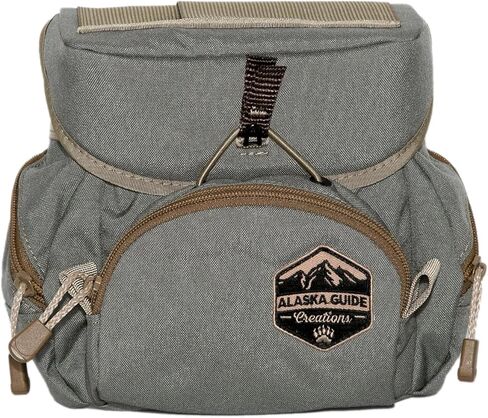 Alaska Classic HBS Bino Pack | Camo Binocular Harness Vest | Hunting Binoculars and Rangefinder Pouch (Ranger Green) in Kuwait